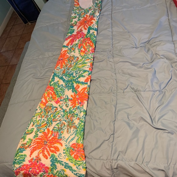 Lily Pulitzer Long Colorful Maxi Dress - Picture 1 of 5